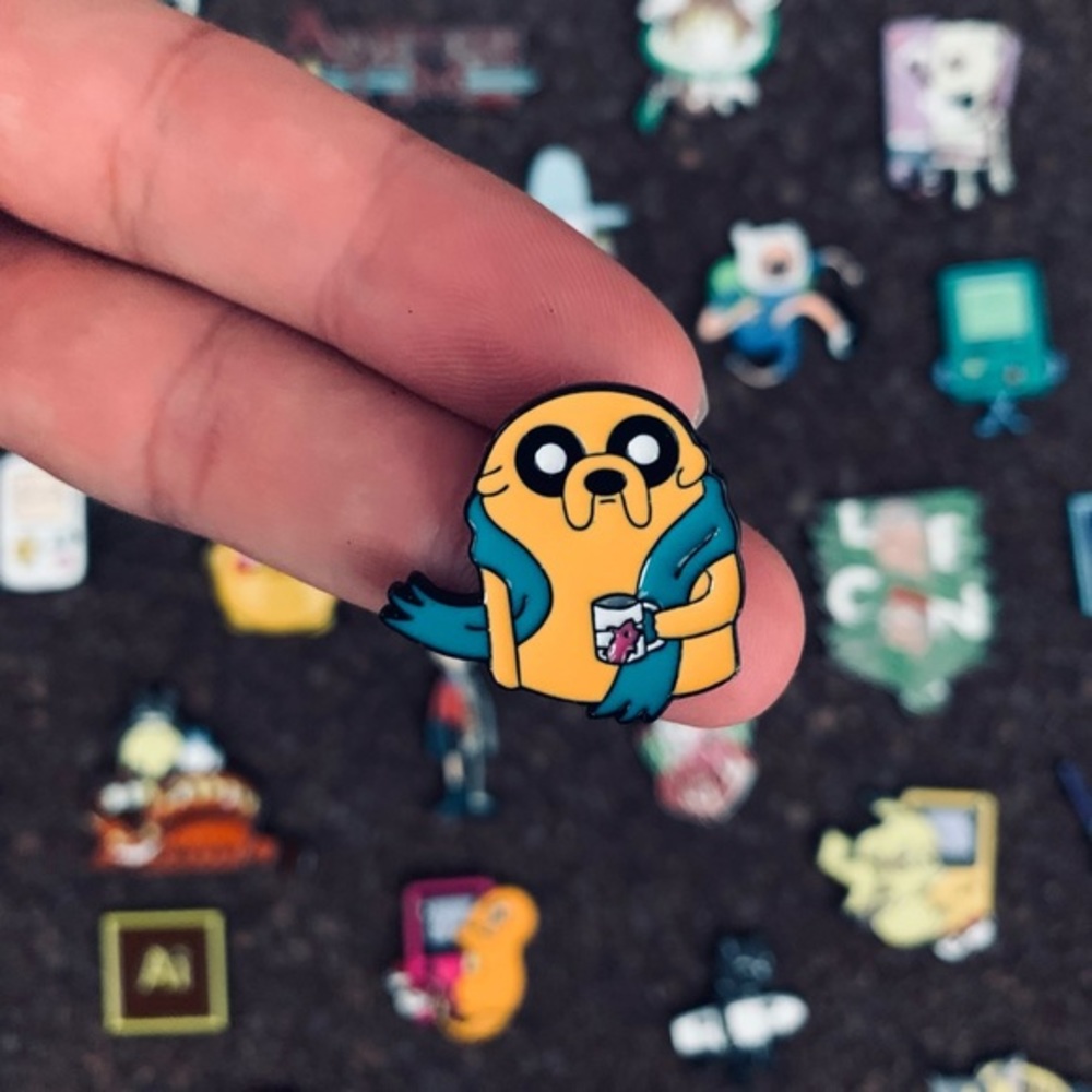 JAKE ADVENTURE TIME ENAMEL PIN
